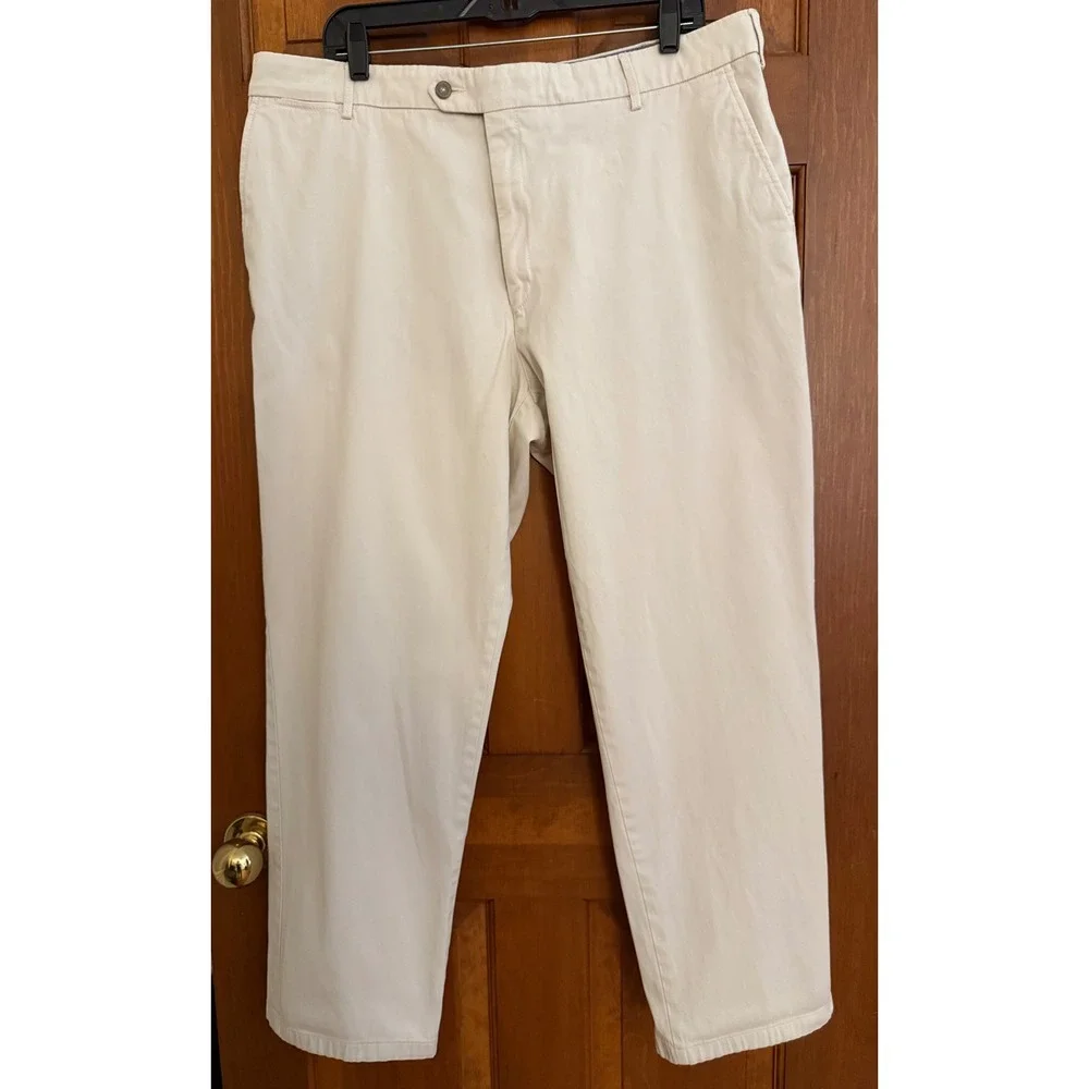Ballin Mansfield‎ Pants Mens 38x28* Beige Relaxed Fit Pima Cotton Chino